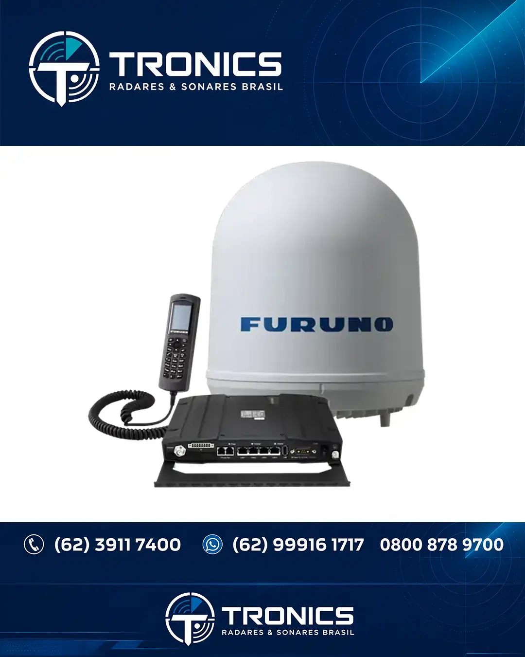 ASSISTÊNCIA COMUNICACAO E GMDSS FURUNO FELCOM 19 BRASIL