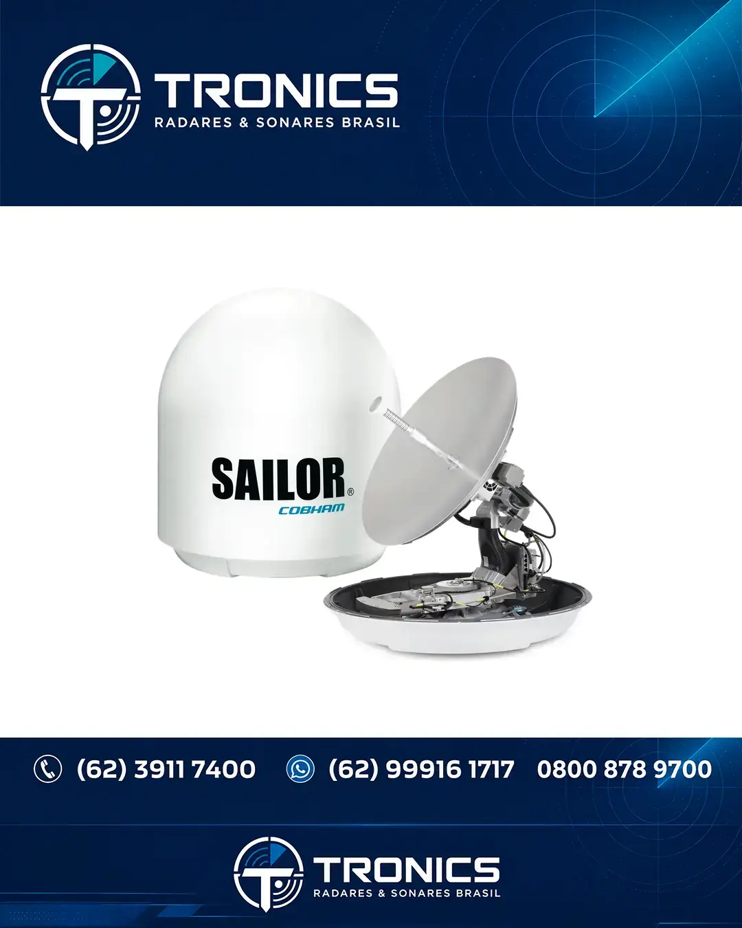 ASSISTÊNCIA COMUNICACAO E GMDSS SAILOR 6006 DF