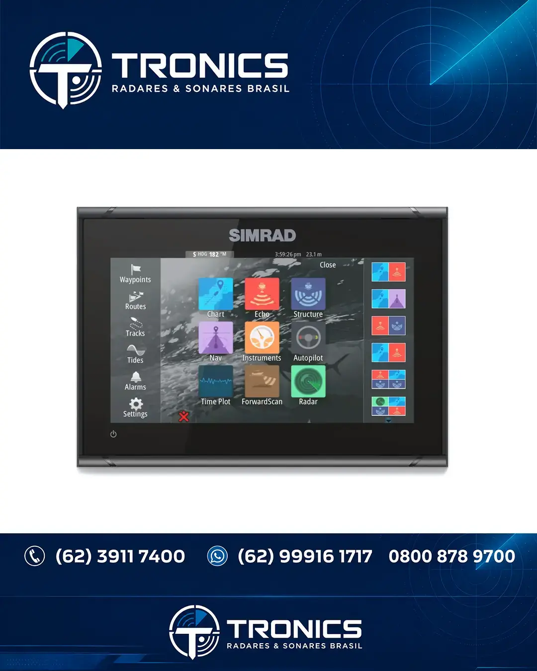 REPARO TÉCNICO EM SIMRAD BROADBAND 4G RIO DE JANEIRO