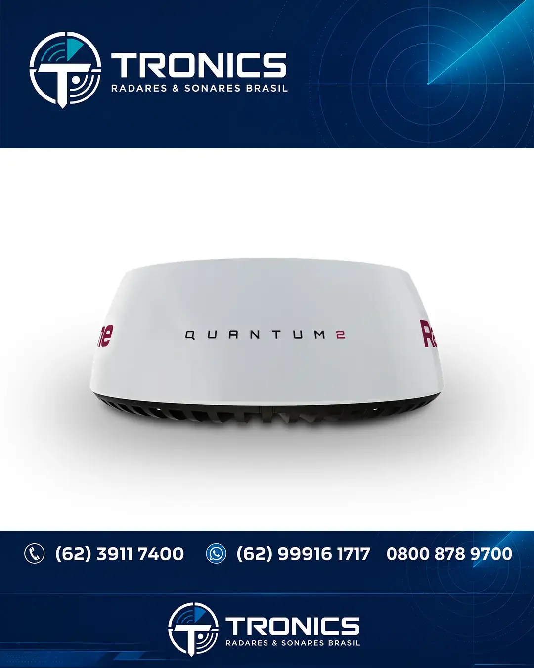 REPAROS TÉCNICA EM RADAR RAYMARINE QUANTUM 2 DF