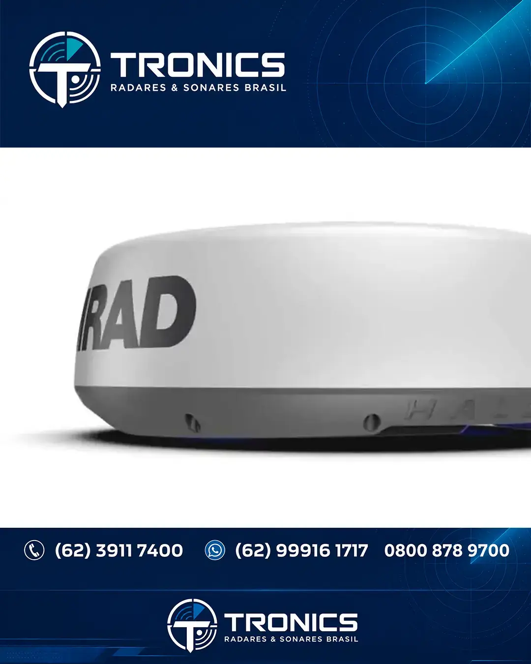 REPAROS TÉCNICA EM RADAR SIMRAD HALO24 DF